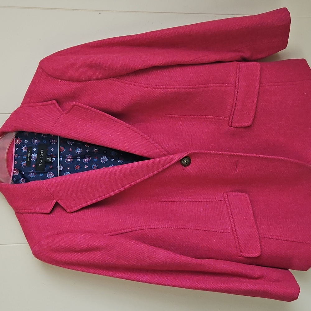Talbots  Aberdeen Wool Blazer